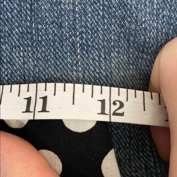 LF High Waisted Polka Dot Shorts NWT Sz 6 Black White - Picture 9 of 10